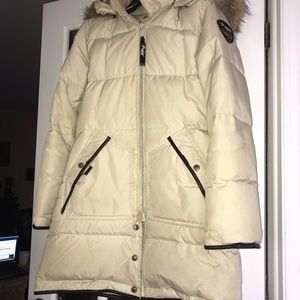 Pajar beige winter jacket